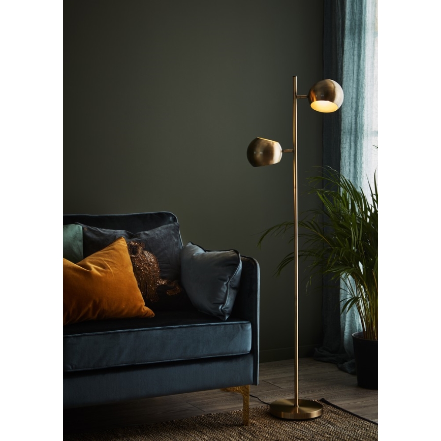 Markslöjd 107742 - Vloerlamp EDGAR 2xE14/40W/230V