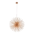 Markslöjd 107752 - Hanglamp aan een koord SOLEIL 12xE14/20W/260V Roségoud