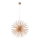 Markslöjd 107752 - Suspension filaire SOLEIL 12xE14/20W/260V Rose doré