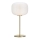 Markslöjd 107819 - Tafel Lamp SOBER 1xE27/60W/230V wit/messing