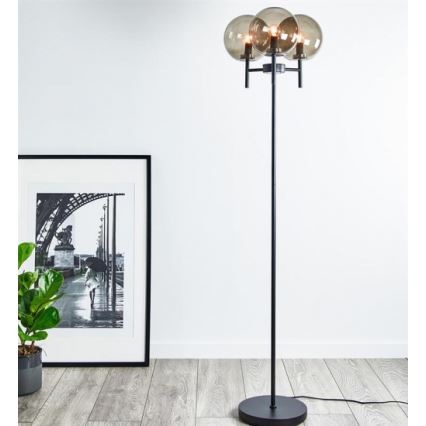 Markslöjd 107947 - Lampadaire CROWN 3xE14/20W/230V