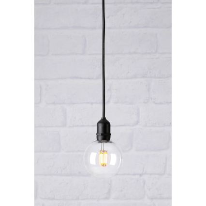 Markslöjd 107989 - LED hanglamp voor buiten GARDEN24 LED/2,86W/24V IP44 zwart/helder