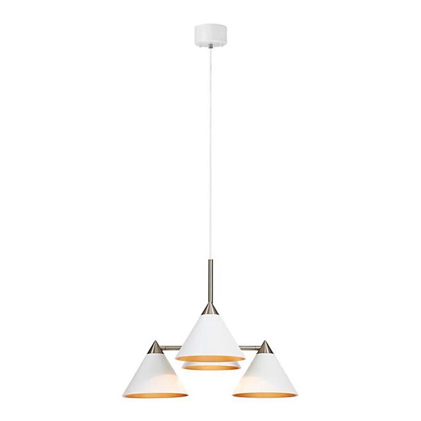 Markslöjd 108077 - Hanglamp aan koord KLINT 4xE14/40W/230V wit