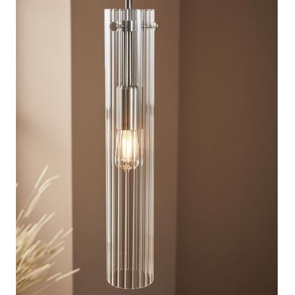 Markslöjd 108112 - Hanglamp aan een koord TUBO 1xE14/40W/230V