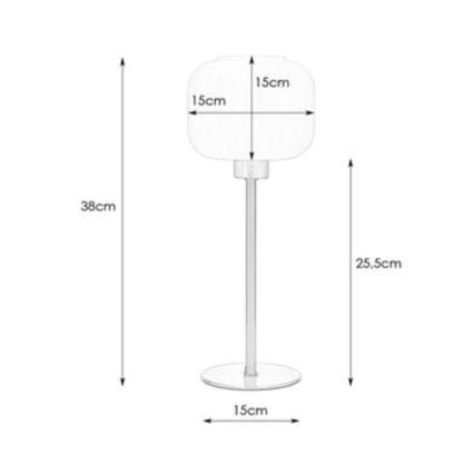 Markslöjd 108120 - Tafel Lamp SOBER 1xE27/60W/230V messing