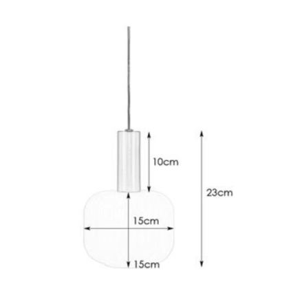 Markslöjd 108123 - Hanglamp aan een koord SOBER 1xE14/40W/230V messing