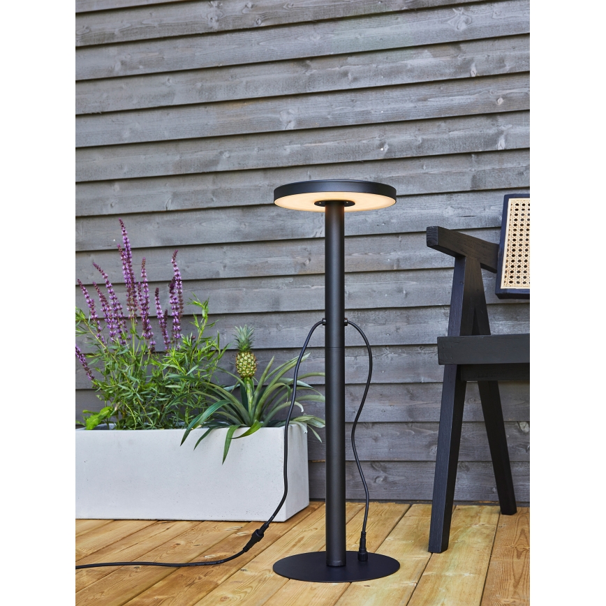 Markslöjd 108173 - Luminaire extérieur LED GARDEN24 LED/5W/24V 75 cm IP44 noir