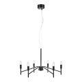 Markslöjd 108209 - Suspension filaire MONARCH 6xE14/18W/230V noire