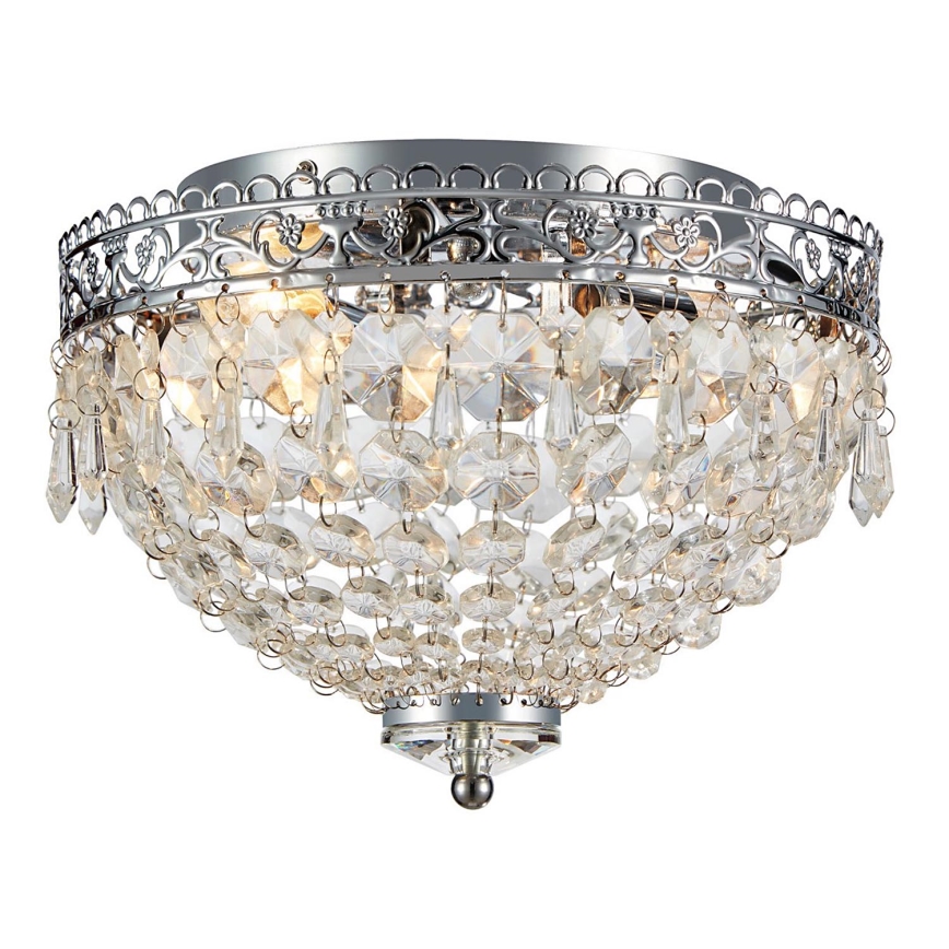 Markslöjd 108423 - Plafondlamp JOLINE 2xE14/40W/230V mat chroom