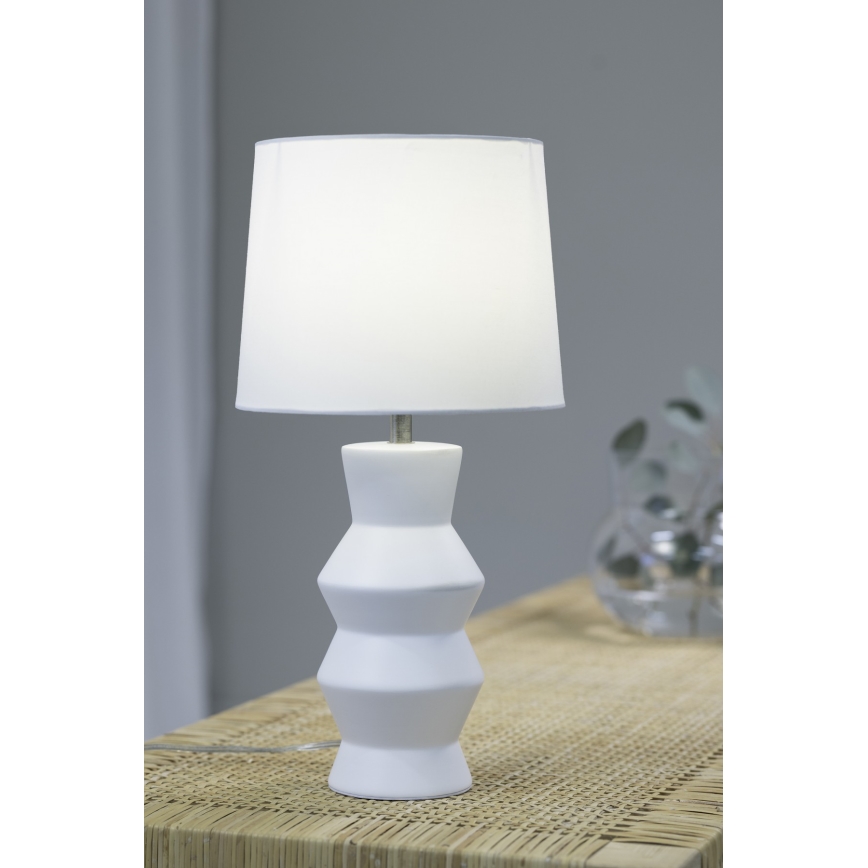Markslöjd 108448 - Tafellamp SIENNA 1xE27/40W/230V wit