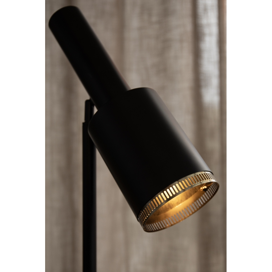 Markslöjd 108542 - Staande Lamp OZZY 1xE27/40W/230V zwart