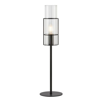 Markslöjd 108555 - Tafellamp TUBO 1xE14/40W/230V 50 cm zwart/clear
