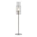 Markslöjd 108558 - Lampe de table TUBO 1xE14/40W/230V 65 cm chrome brillant/clear
