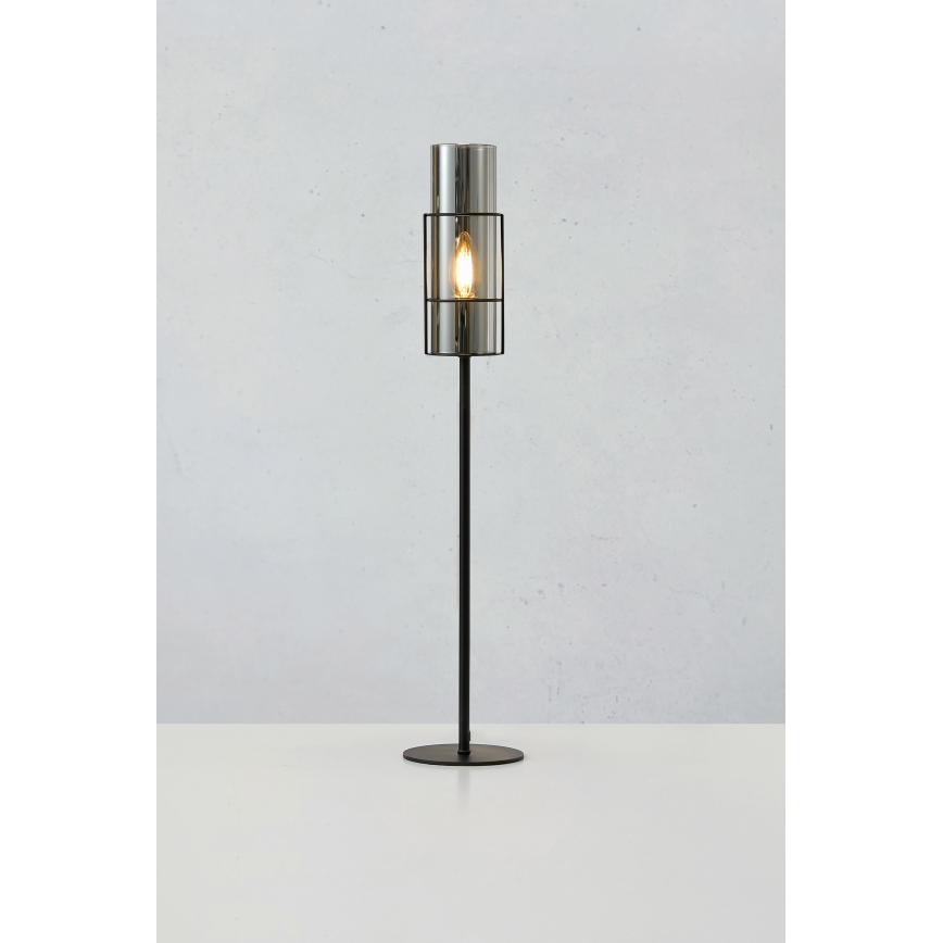 Markslöjd 108560 - Tafellamp TORCIA 1xE14/40W/230V 65 cm zwart