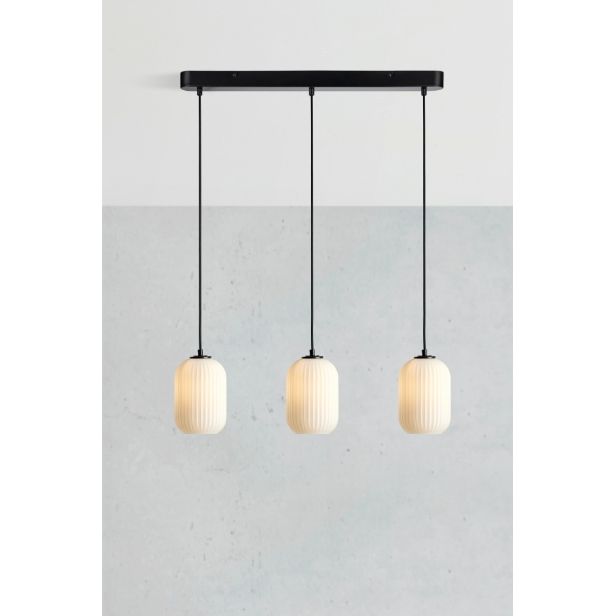 Markslöjd 108563 - Hanglamp aan een koord CAVA 3xE14/40W/230V