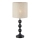 Markslöjd 108575 - Lampe de table OCTO 1xE27/40W/230V beige/noir