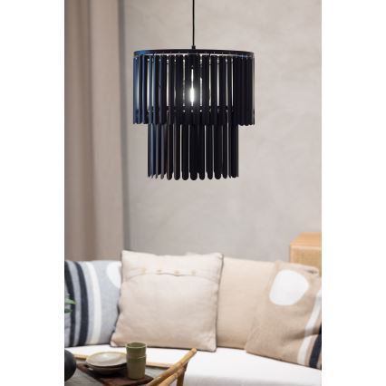 Markslöjd 108581 - Hanglamp aan een koord VIENTO 1xE27/40W/230V zwart