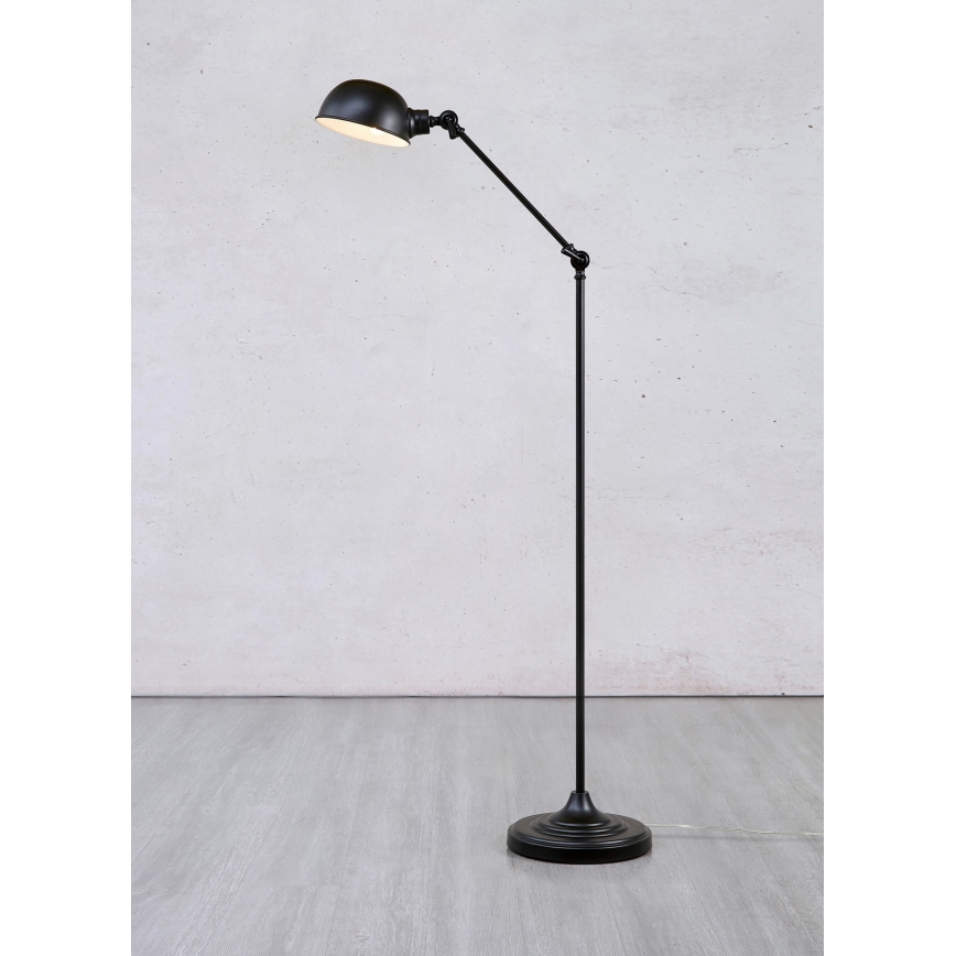 Markslöjd 108586 - Lampadaire PORTLAND 1xE27/40W/230V noir