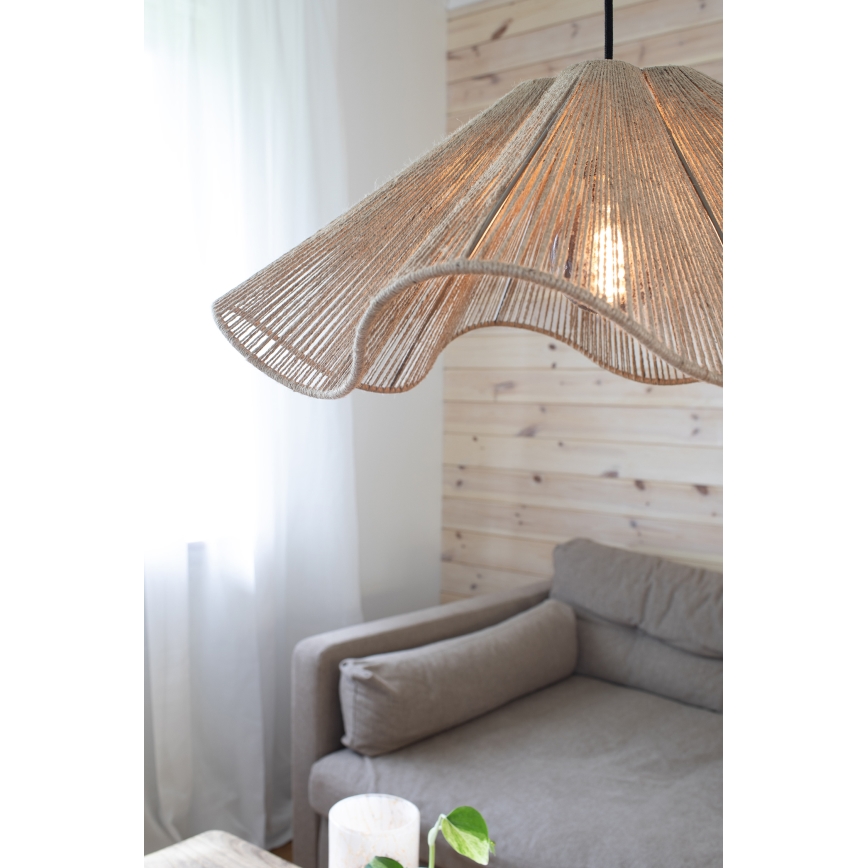 Markslöjd 108681 - Hanglamp aan een koord NAMI 1xE27/40W/230V bruin