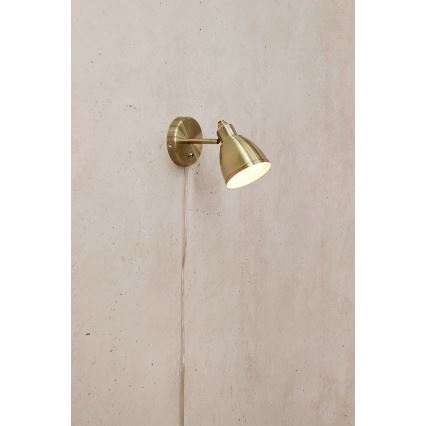 Markslöjd 108714 - Applique murale STORY 1xE14/40W/230V laiton