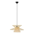 Markslöjd 108785 - Suspension filaire DUPLICI 1xE27/40W/230V beige/bambou