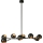 Markslöjd 108852 - Suspension-barre EDGAR 8xE14/40W/230V noir