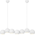 Markslöjd 108859 - Suspension filaire CUPOLO 7xE14/40W/230V blanc