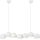 Markslöjd 108859 - Suspension filaire CUPOLO 7xE14/40W/230V blanc