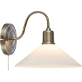 Markslöjd 108865 - Applique murale VELA 1xE27/40W/230V laiton/blanc