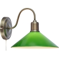 Markslöjd 108866 - Applique murale VELA 1xE27/40W/230V laiton/vert