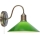 Markslöjd 108866 - Wandlamp VELA 1xE27/40W/230V messing/groen