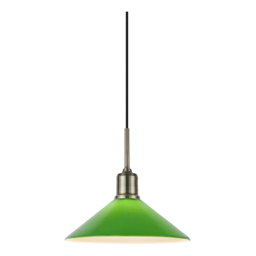 Markslöjd 108868 - Hanglamp aan een koord VELA 1xE27/40W/230V messing/groen