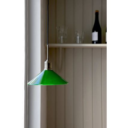 Markslöjd 108868 - Hanglamp aan een koord VELA 1xE27/40W/230V messing/groen