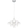 Markslöjd 108869 - LED Dimbare kristallen hanglamp aan een snoer EFESOS LED/14W/230V diameter 60 cm