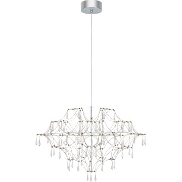 Markslöjd 108870 - LED Dimbare kristallen hanglamp aan een snoer EFESOS LED/25W/230V diameter 80 cm