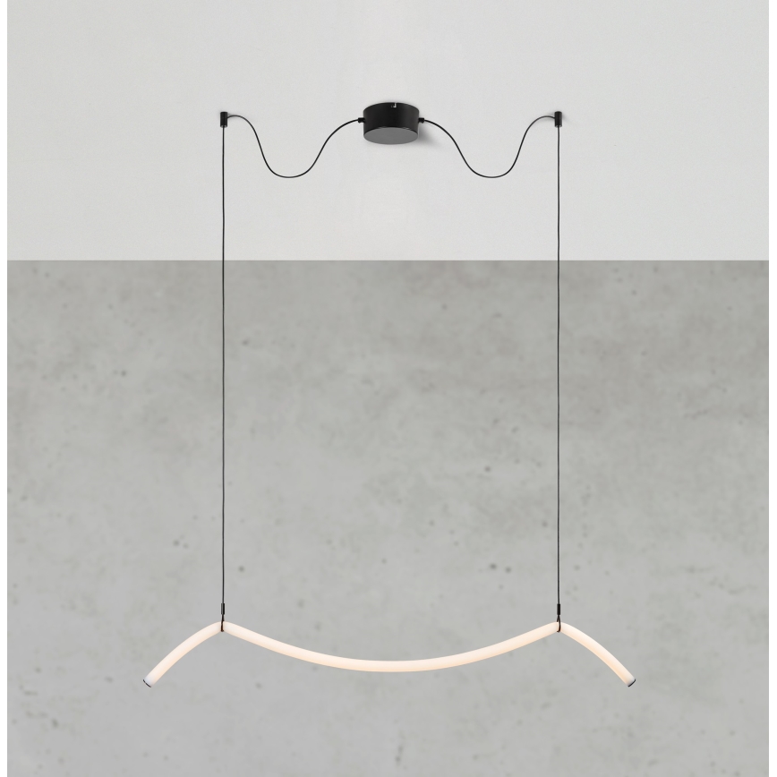 Markslöjd 108873 - LED-dimbare hanglamp MELT aan kabel LED/13W/230V zwart