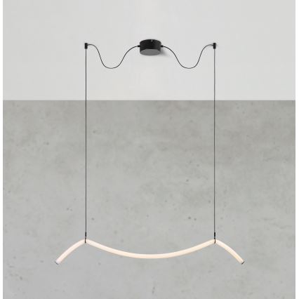 Markslöjd 108873 - Suspension LED dimmable sur câble MELT LED/13W/230V 112 cm noir