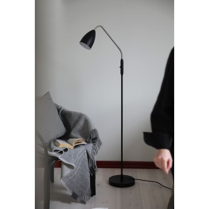Markslöjd 108886 - Lampadaire LED dimmable PATRO LED/4,9W/230V CRI 90 noir
