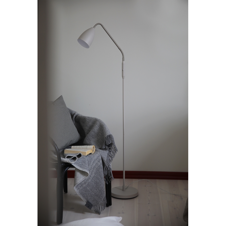 Markslöjd 108887 - Dimbare LED-vloerlamp PATRO LED/4,9W/230V CRI 90 beige