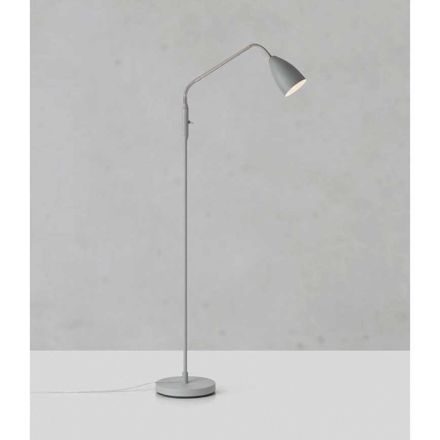 Markslöjd 108888 - Dimbare vloerlamp PATRO LED/4,9W/230V CRI 90 grijs