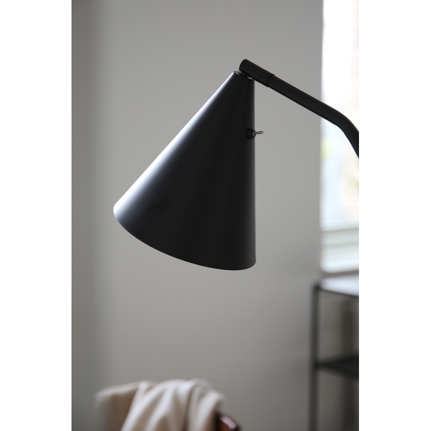 Markslöjd 108889 - Lampadaire LED dimmable FUNIL LED/4,9W/230V IRC 90 noir