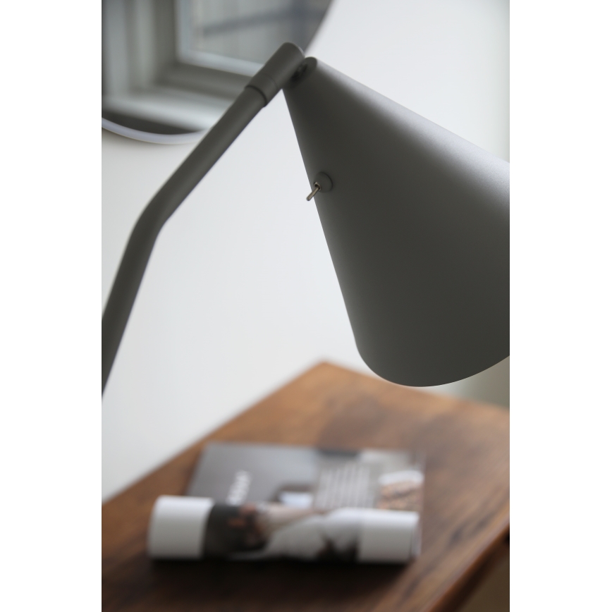 Markslöjd 108891 - Lampadaire LED dimmable FUNIL LED/4,9W/230V CRI 90 gris