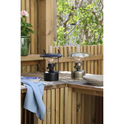 Markslöjd 108893 - LED-dimbare oplaadbare buitentafellamp FANOS LED/2,5W/3,7V 4000 mAh IP44 zwart