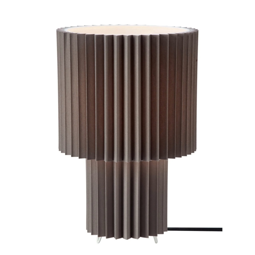 Markslöjd 108896 - Lampe de table CATIS 1xE27/60W/230V 32 cm gris