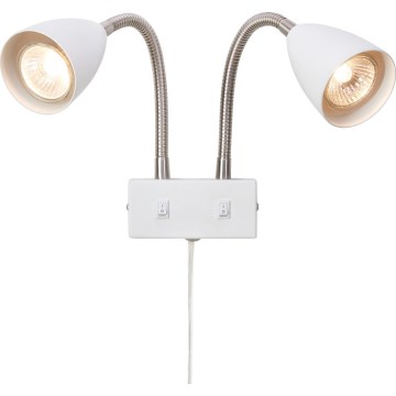 Markslöjd 108900 - CIRO wandspot 2xGU10/7W/230V wit
