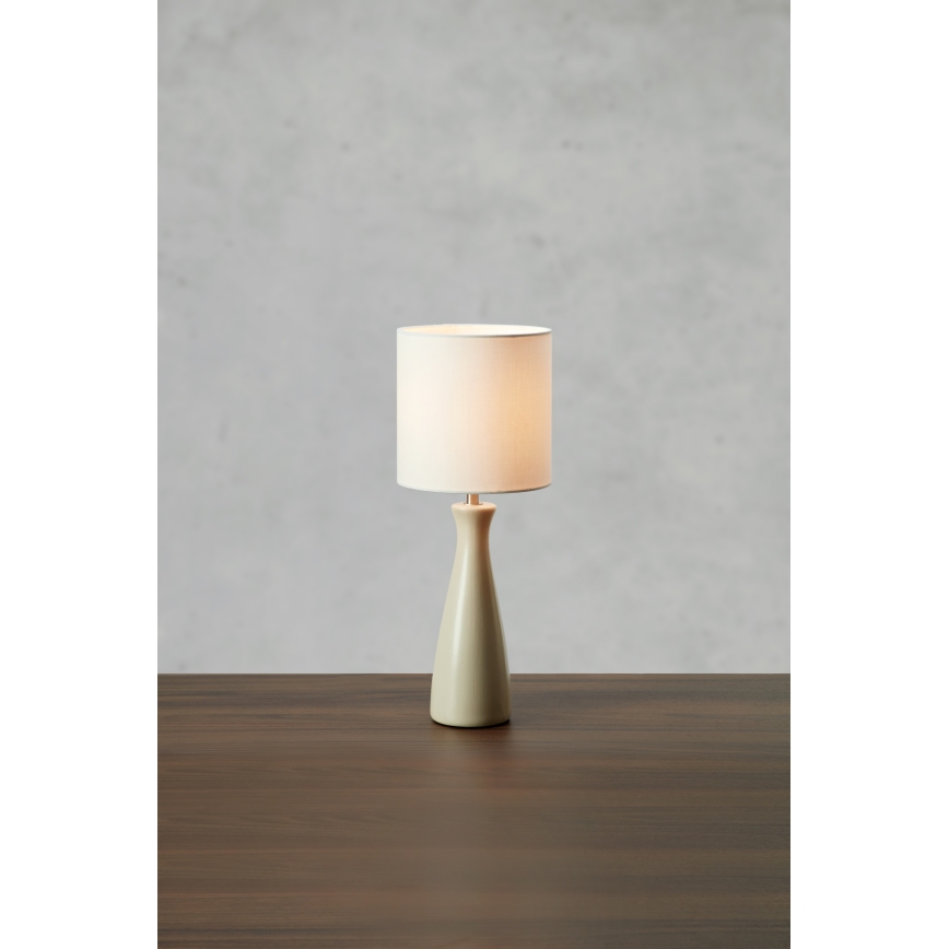 Markslöjd 108906 - Lampe de table BIRILLO 1xE14/60W/230V crème