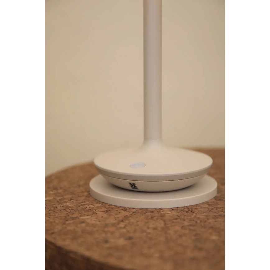 Markslöjd 108917 - Lampe de table extérieure à intensité variable et rechargeable PETIT LED/2W/1800 mAh 2200/2700/3000K IP44 gris