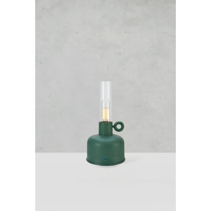 Markslöjd 108920 - LED Dimbaar buitenshuis oplaadbaar tafellamp ASTRID LED/2W/1200 mAh IP44 groen