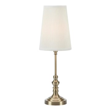 Markslöjd 108969 - Tafellamp NOBLE 1xE14/40W/230V 56 cm wit/messing