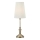 Markslöjd 108969 - Tafellamp NOBLE 1xE14/40W/230V 56 cm wit/messing